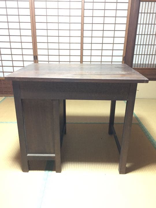 5月まで！送料込み 古民家レトロ 机 作業机 昭和 大正