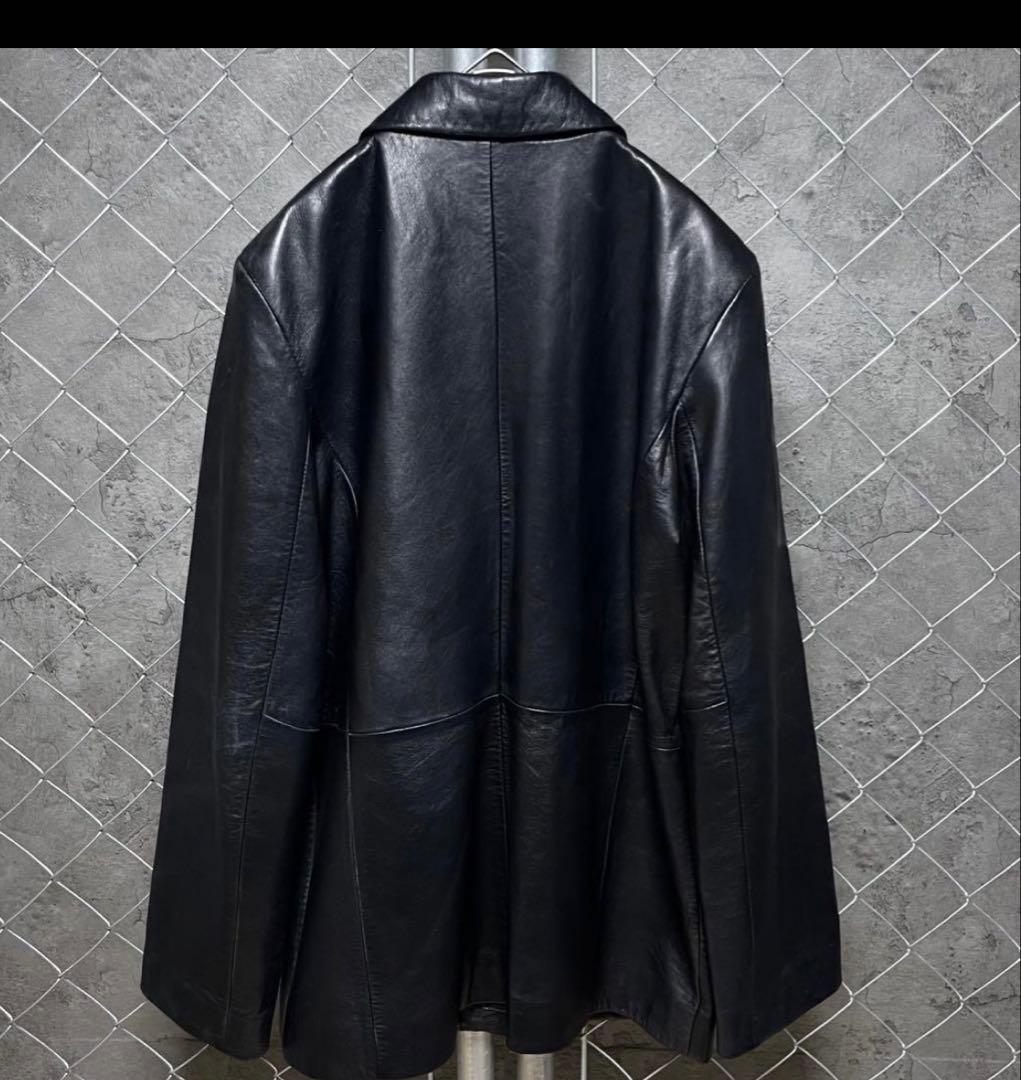 コロコロン  BROOKS ブラックレザージャケット 346