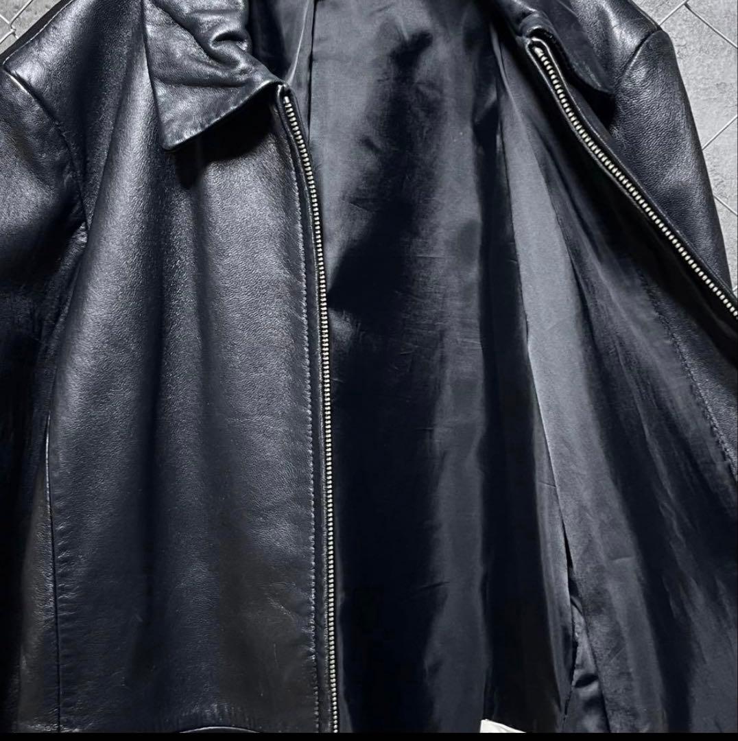 コロコロン  BROOKS ブラックレザージャケット 346