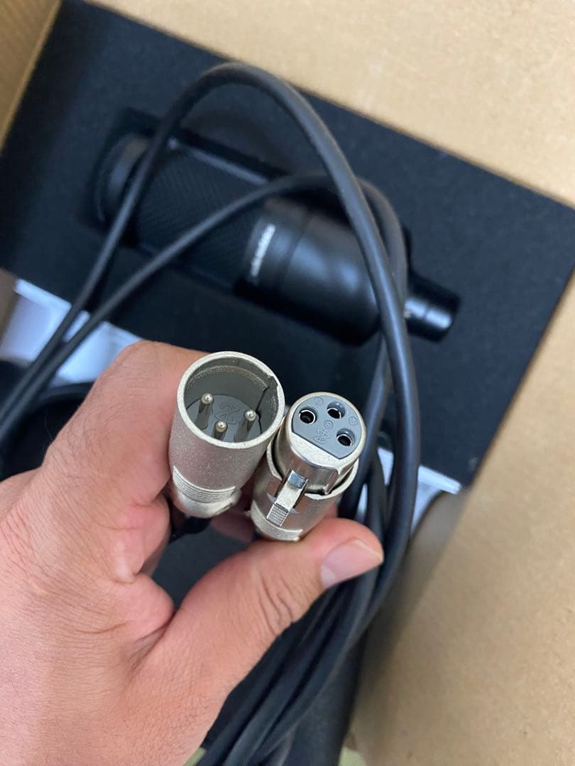 audio-technica AT 2020コンデンサーマイク ブラック