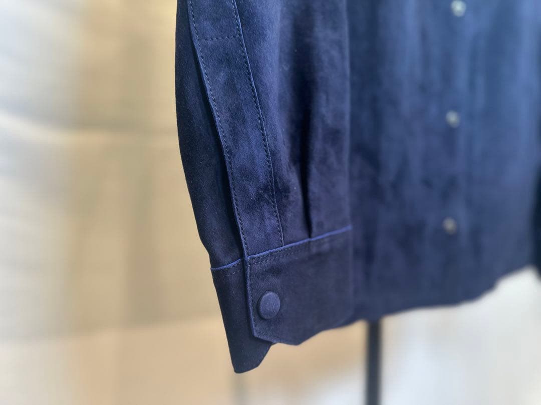 GIORGIO ARMANI ASG06P 羊革 ラムレザーシャツジャケット