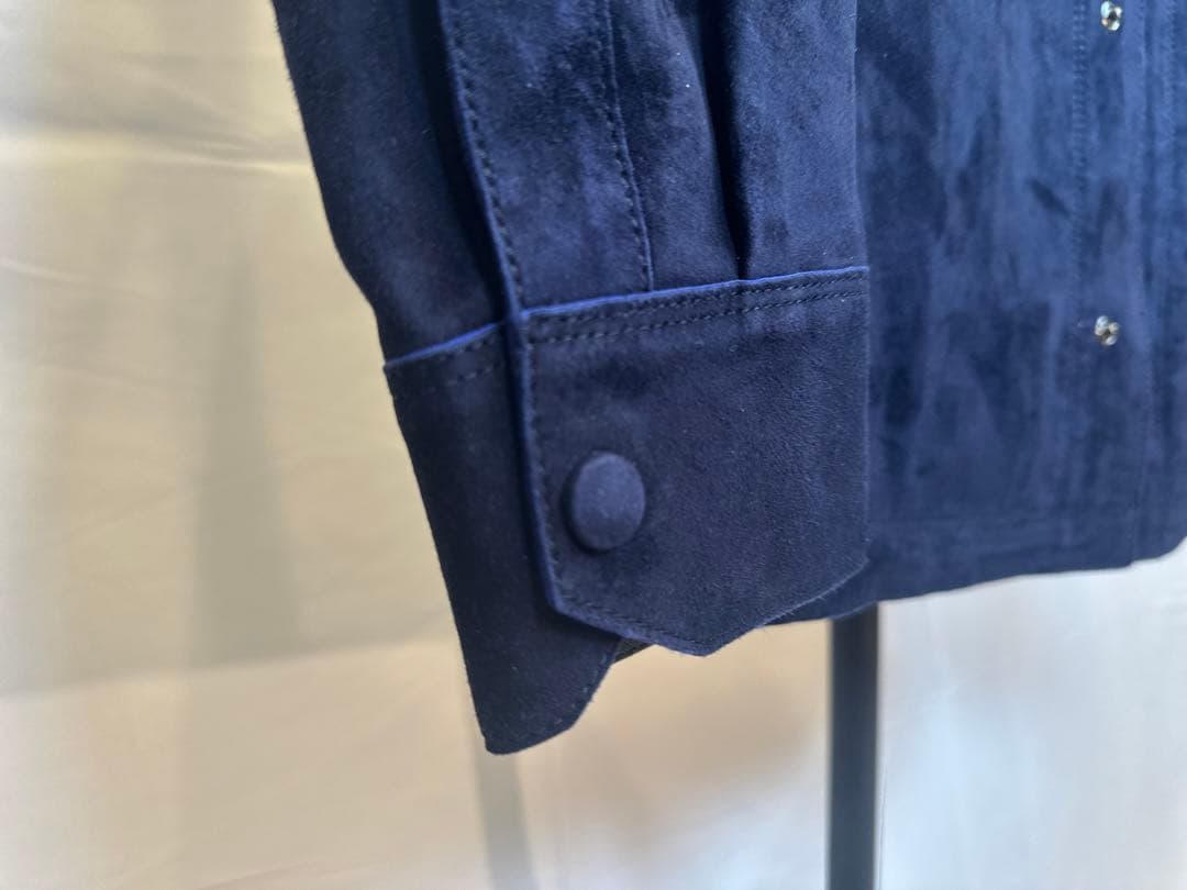 GIORGIO ARMANI ASG06P 羊革 ラムレザーシャツジャケット