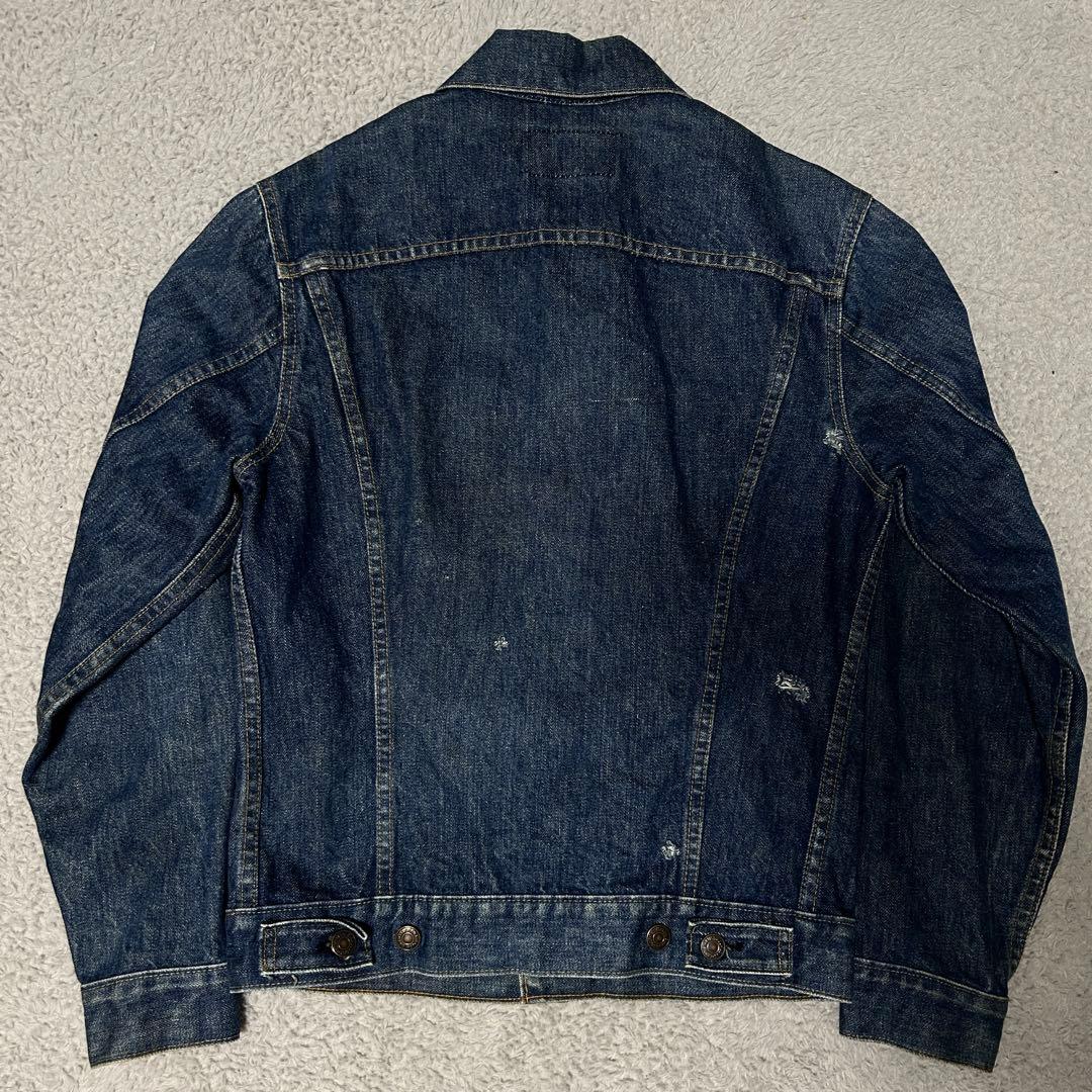 60s 70505 bigE 濃紺 ボタン裏52 USA製
