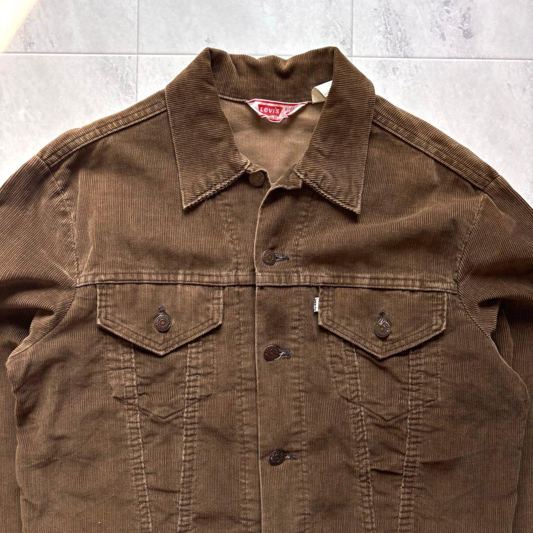 【ビンテージ】リーバイス 70505 コーデュロイジャケット 42 USA製