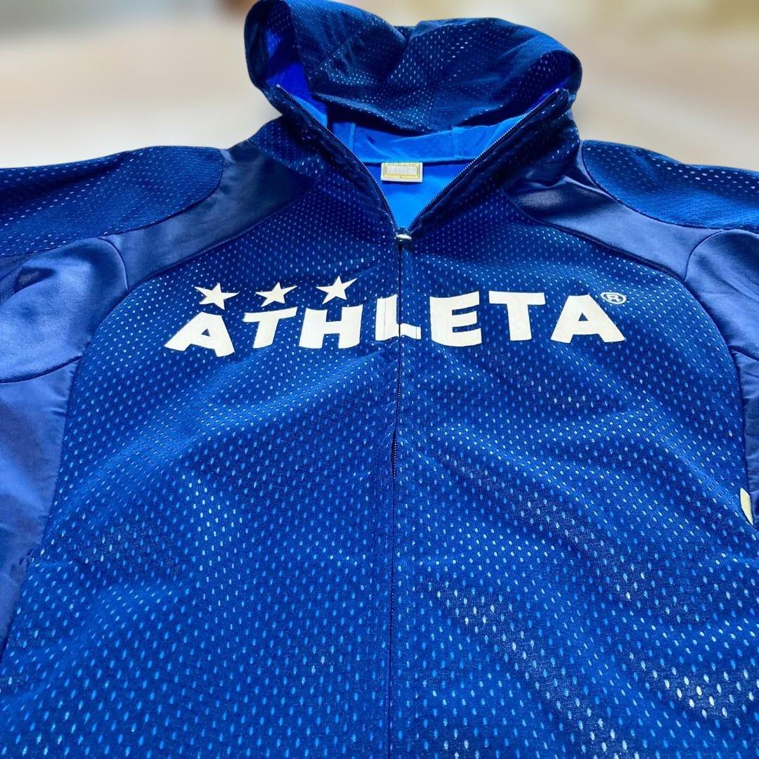 【未使用・上下】ATHLETA（アスレタ）ボンディングウインドジャケット＆パンツ