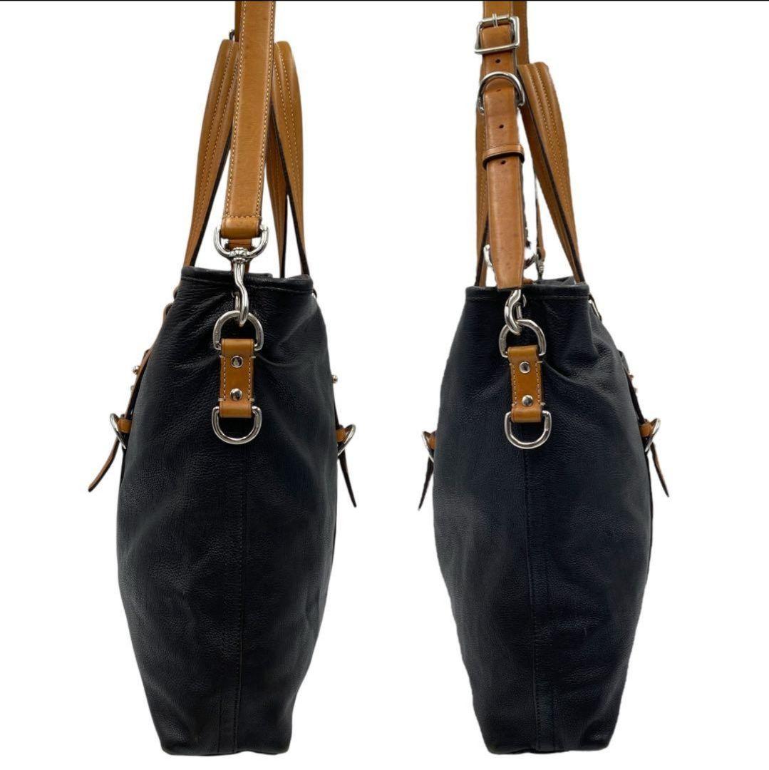 良品　coach コーチ　2WAY トートバッグ　ショルダー　ハリソン　A4