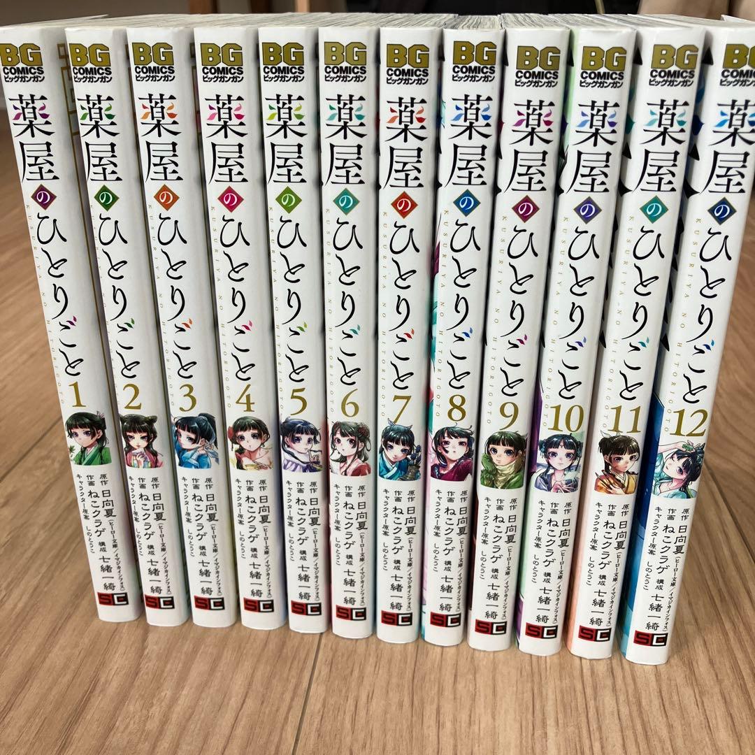 薬屋のひとりごと1巻から12巻