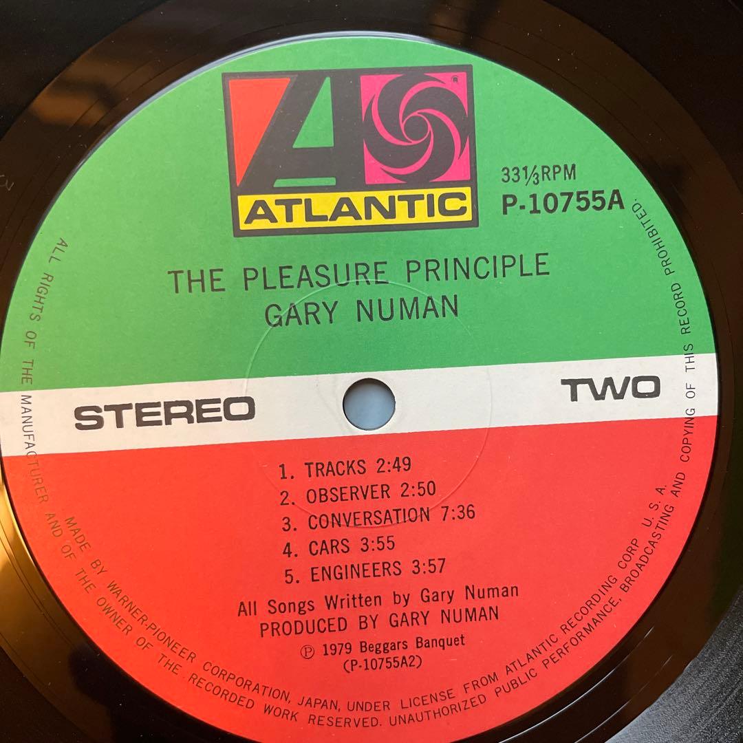 洋楽 gary numan the pleasure principle LP