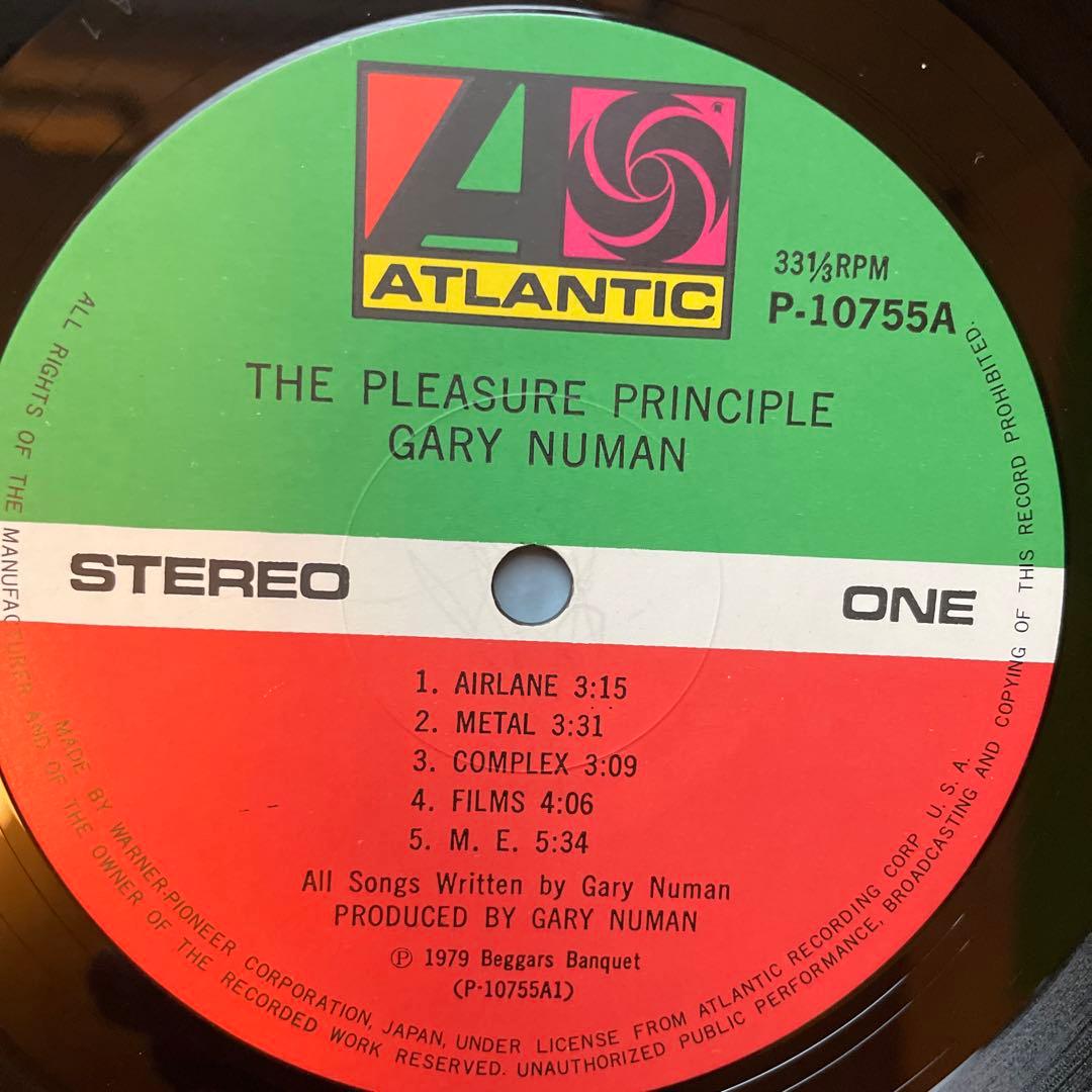 洋楽 gary numan the pleasure principle LP