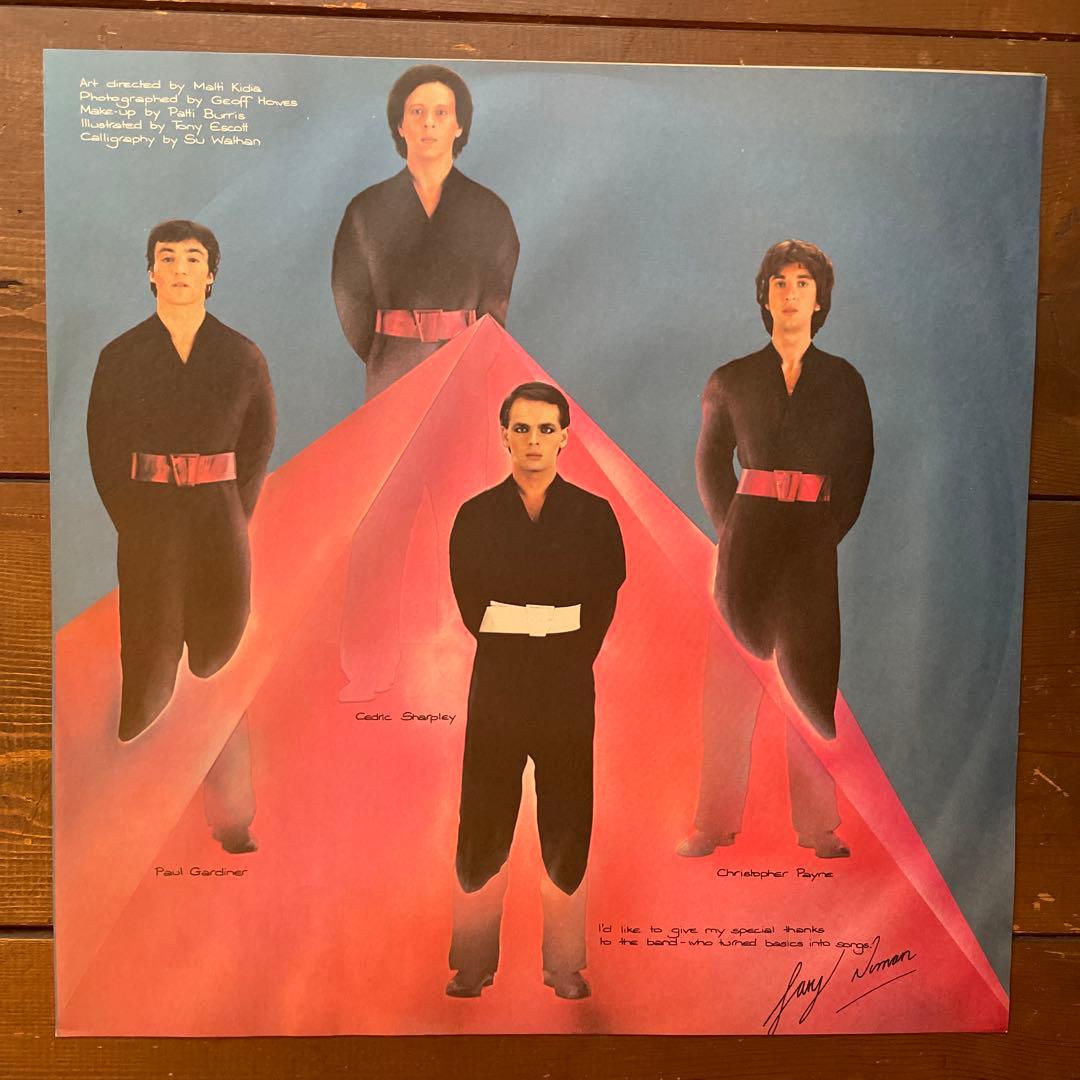 洋楽 gary numan the pleasure principle LP