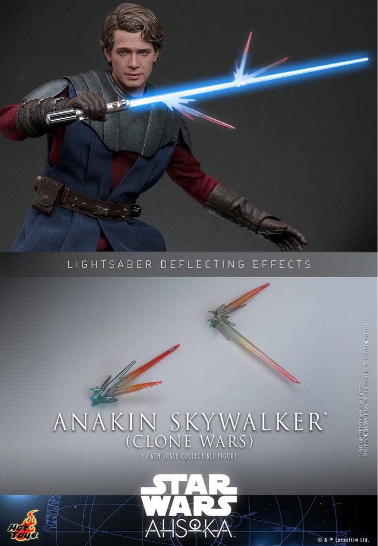 アナキン・スカイウォーカー (クローン ウォーズ) ホットトイズ SW 新品