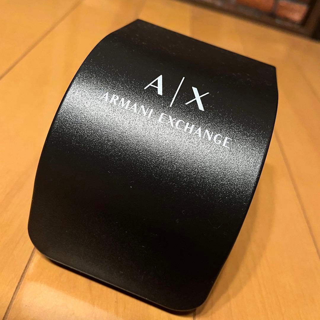 Armani Exchange AX ホワイト ラバーベルト 時計