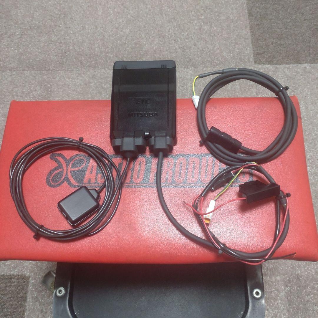 バイク用　ETC　車載器　ミツバ　BE61-W　（検索用）ETC2.0　1116