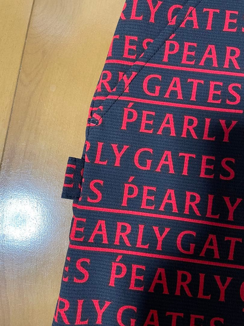新品未使用　タグ付きPEARLY GATES ロゴプリントスカート