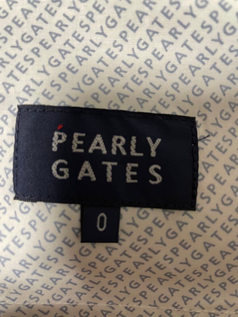 新品未使用　タグ付きPEARLY GATES ロゴプリントスカート