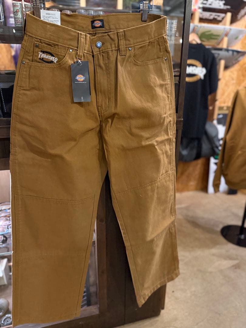ディッキーズ THRASHER DOUBLE KNEE PANT 34