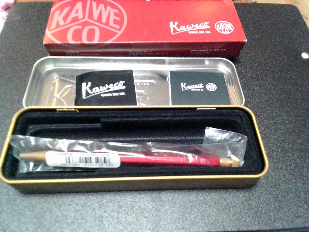 カヴェコスペシャルレッド　kaweco ボールペン　限定レッド
