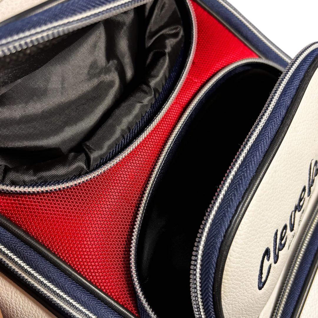 ✨超美品✨ Cleveland ゴルフバッグ トリコロール 9.5型