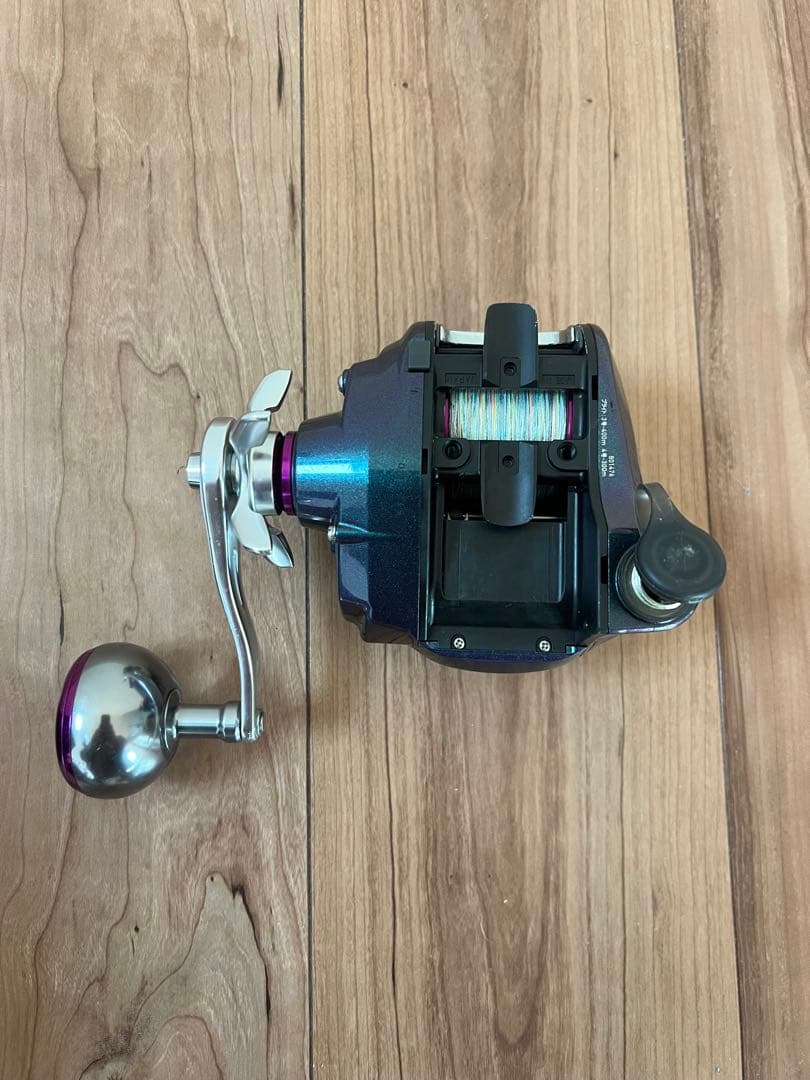 DAIWA SEABORG LTD 300J 左電動リール・純正バッテリーセット