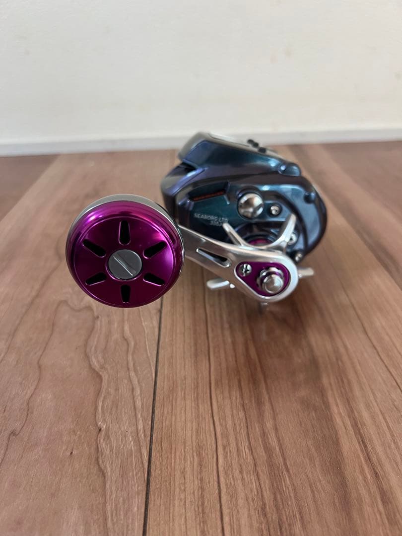 DAIWA SEABORG LTD 300J 左電動リール・純正バッテリーセット