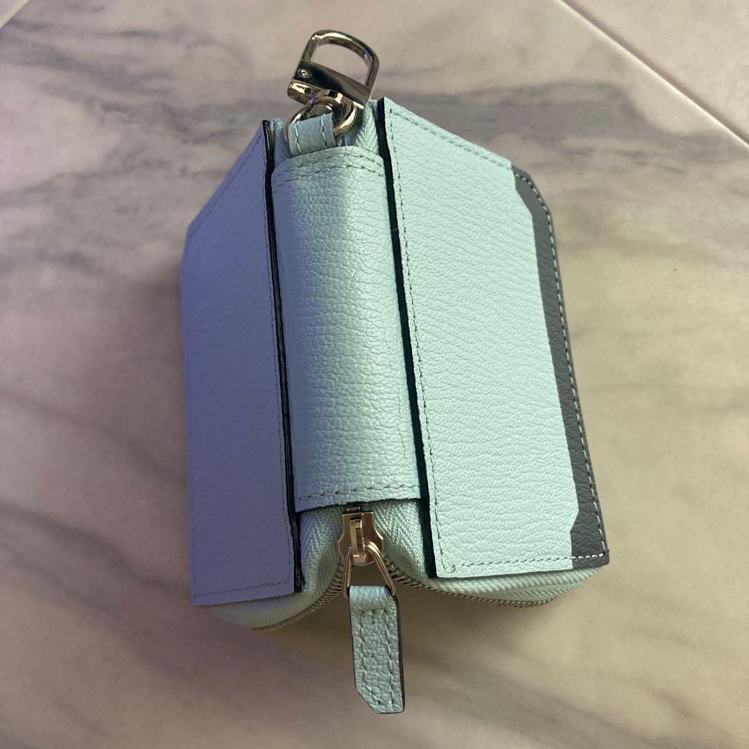 【新品未使用】定価2.2万L'arcobaleno ラベンダーレザー キーケース