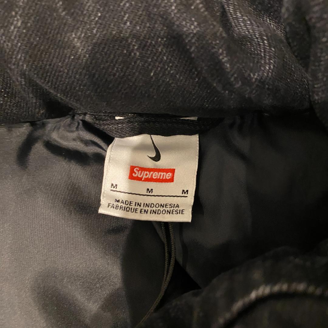 新品 Supreme NIKE 24SS Denim Puffer Vest