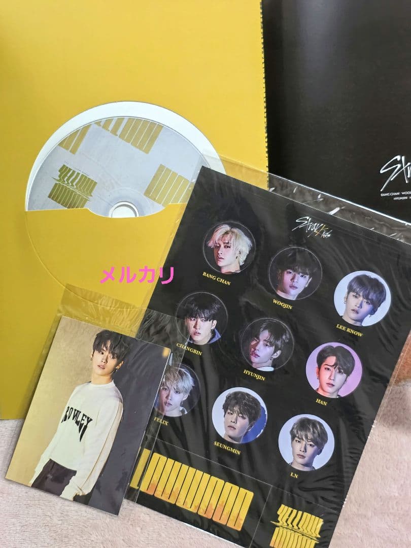 Stray kids yellow wood 限定盤 リノ セット