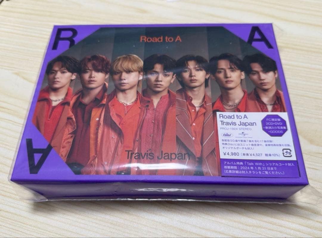 Travis Japan Road to A FC限定盤 DVD ポーチ付き