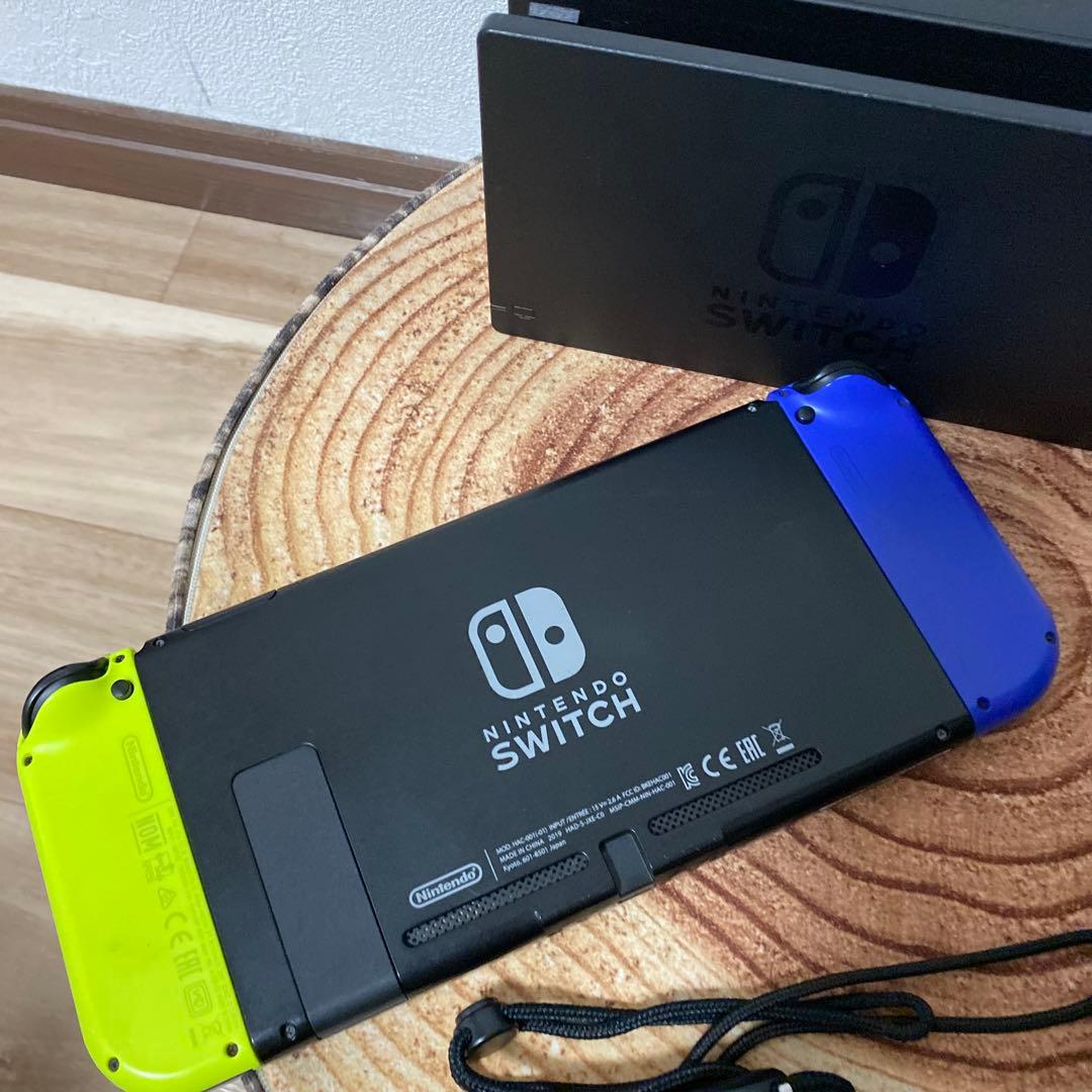 Nintendo Switch ニンテンドースイッチ本体BLU/YEL箱無し①