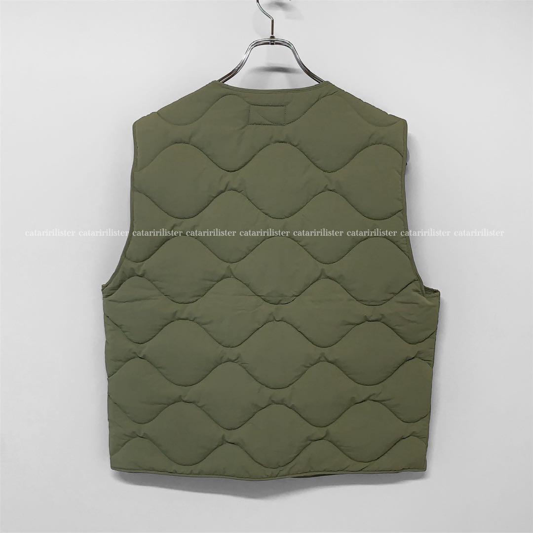 Stussy RECYCLED NYLON LINER VEST M タグ付新品