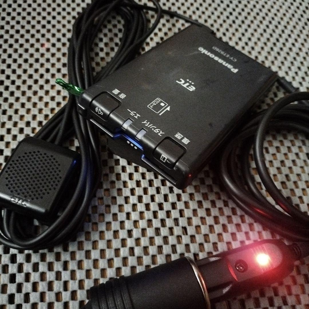 軽自動車登録ETC パナソニックCY-ET926D シガー電源仕様