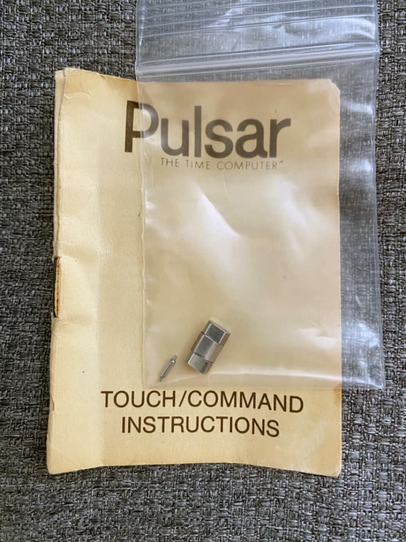 極レア! PULSAR パルサー LED 腕時計 ヴィンテージ【動作確認済】