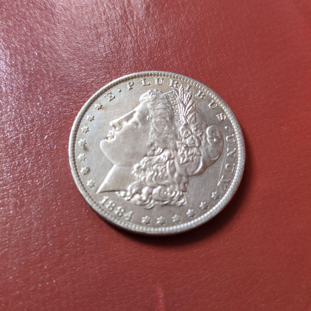 モルガンダラー 1ドル 銀貨 oミント1884