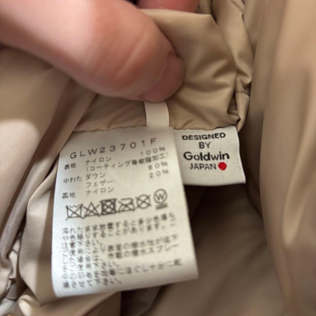 23AW goldwin PERTEX QUANTUM ダウンベスト