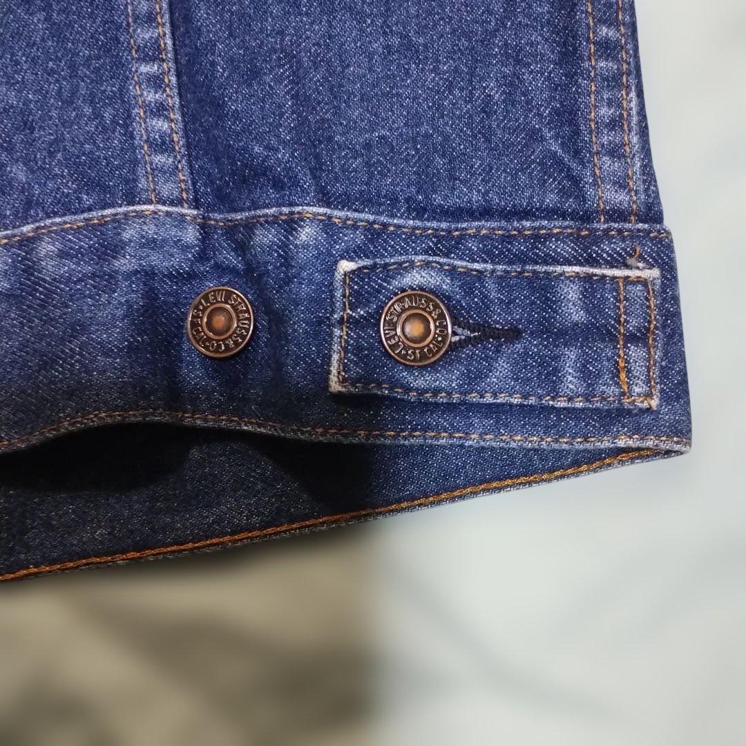 Levi's4th デニムジャケット70505-0217 裏H07刻印サイズ40