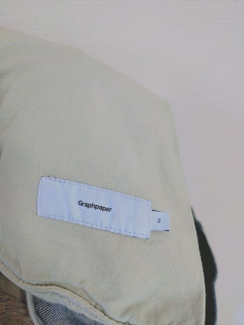 グラフペーパー　Graphpaper デニムセットアップ　サイズ　2