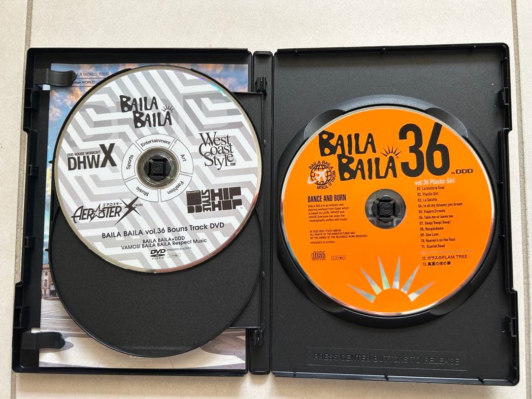 (即日発送) バイラバイラ BAILABAILA 36 DVD CD