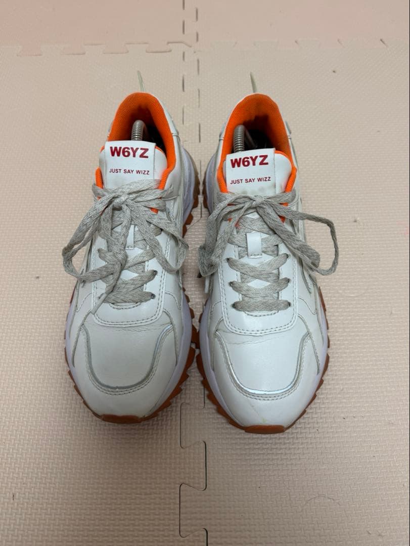 W6YZ BREEZE3 ゴルフ用スニーカー ホワイト 25.5cm