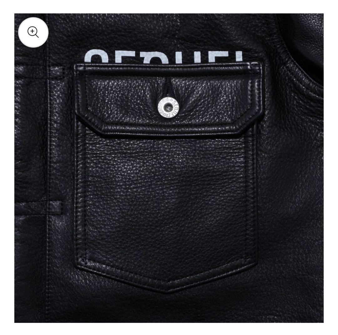 SEQUELシークエルLEATHERJACKET FRAGMENT 大戦 レザー