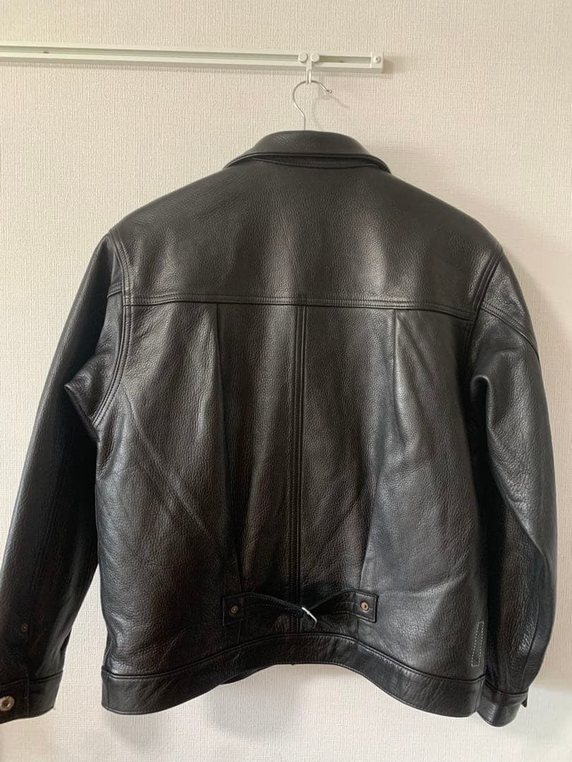 SEQUELシークエルLEATHERJACKET FRAGMENT 大戦 レザー