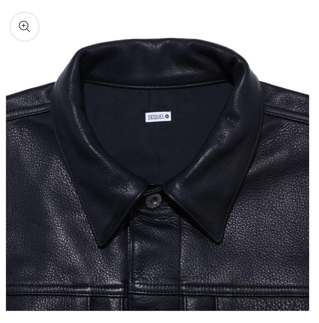 SEQUELシークエルLEATHERJACKET FRAGMENT 大戦 レザー