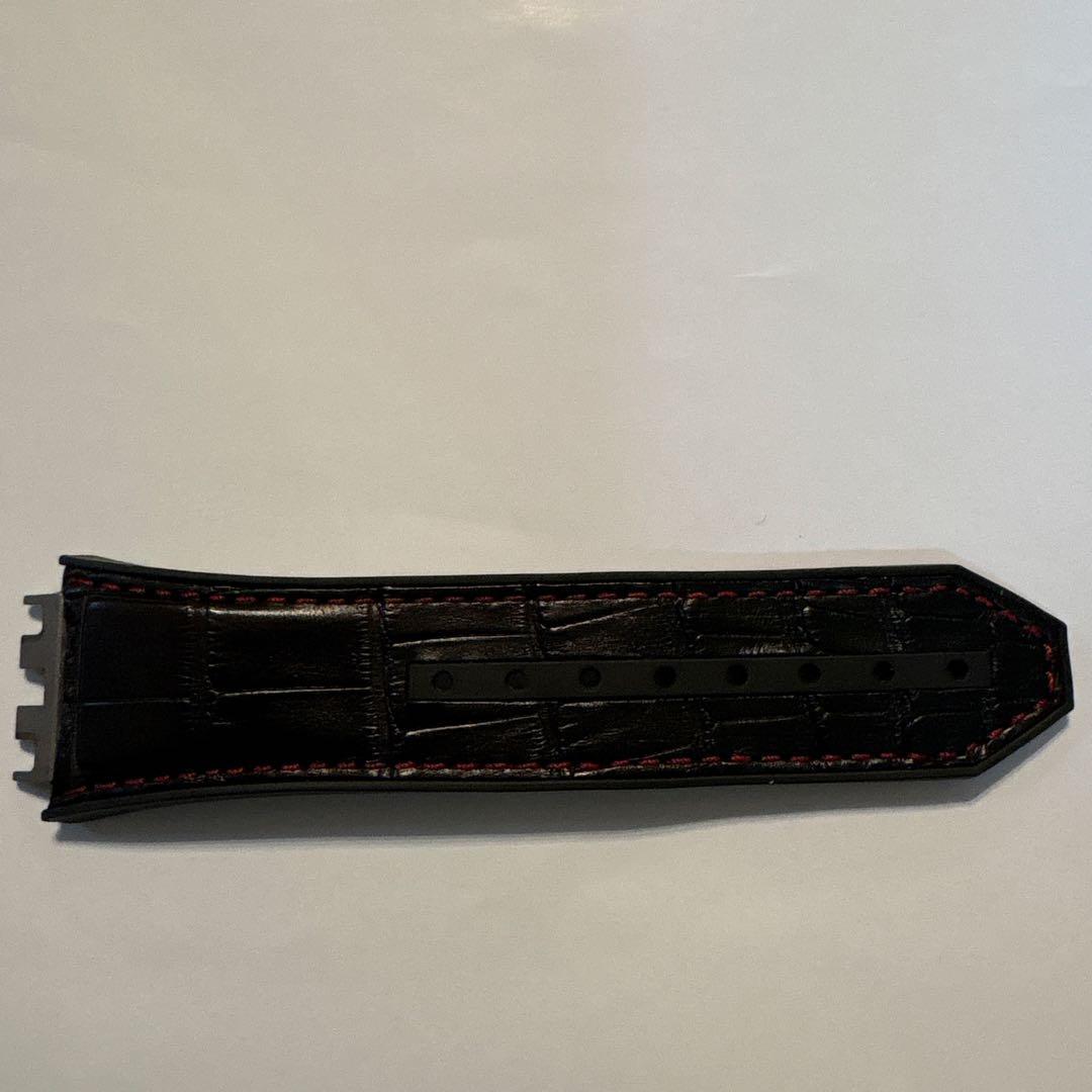 ウブロ純正ラバーベルトビッグ・バンウニコ42mm用Black Alligator