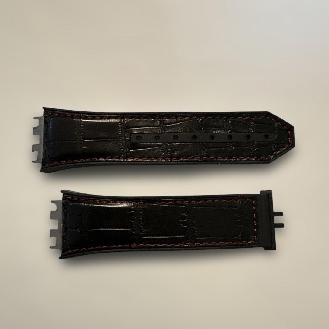 ウブロ純正ラバーベルトビッグ・バンウニコ42mm用Black Alligator