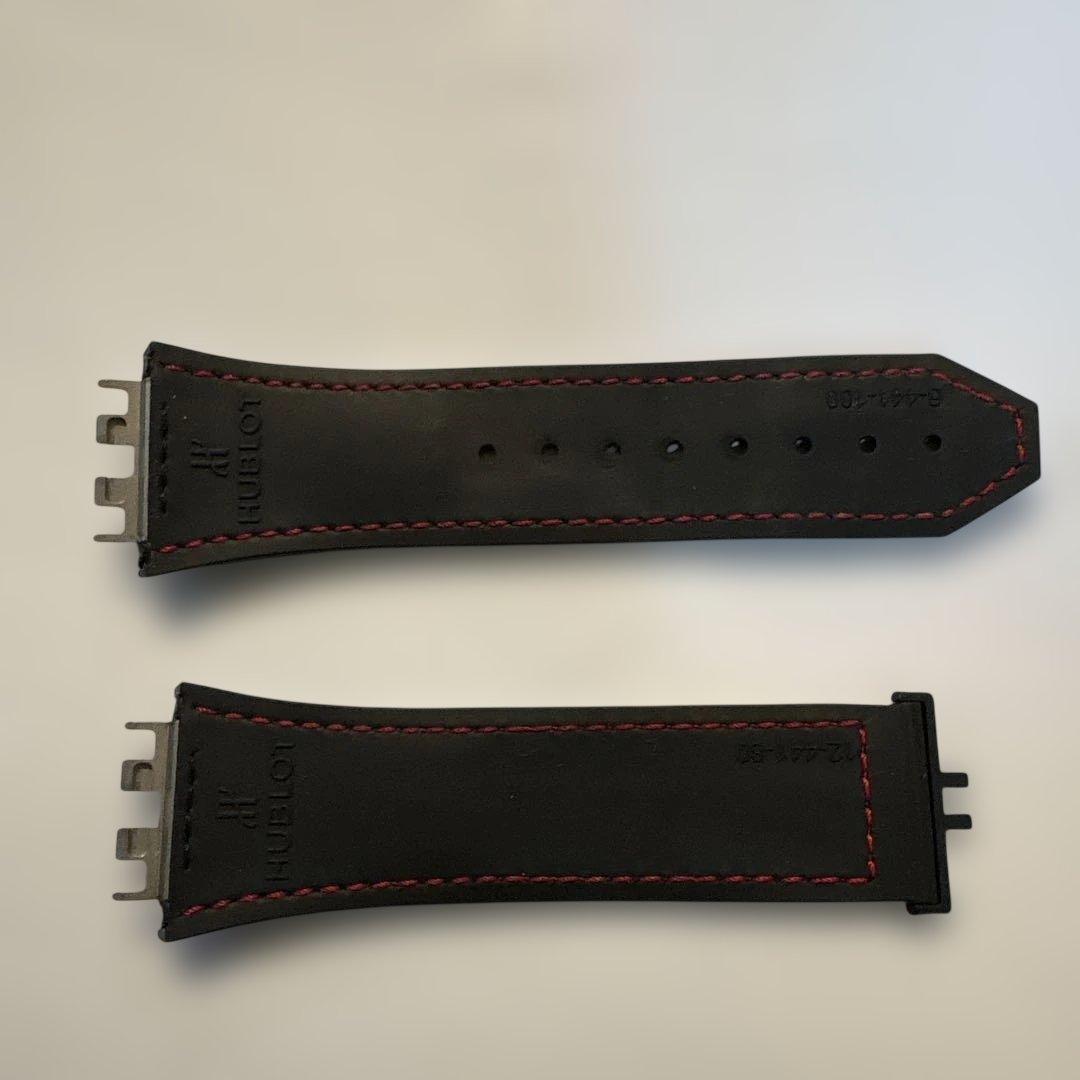 ウブロ純正ラバーベルトビッグ・バンウニコ42mm用Black Alligator