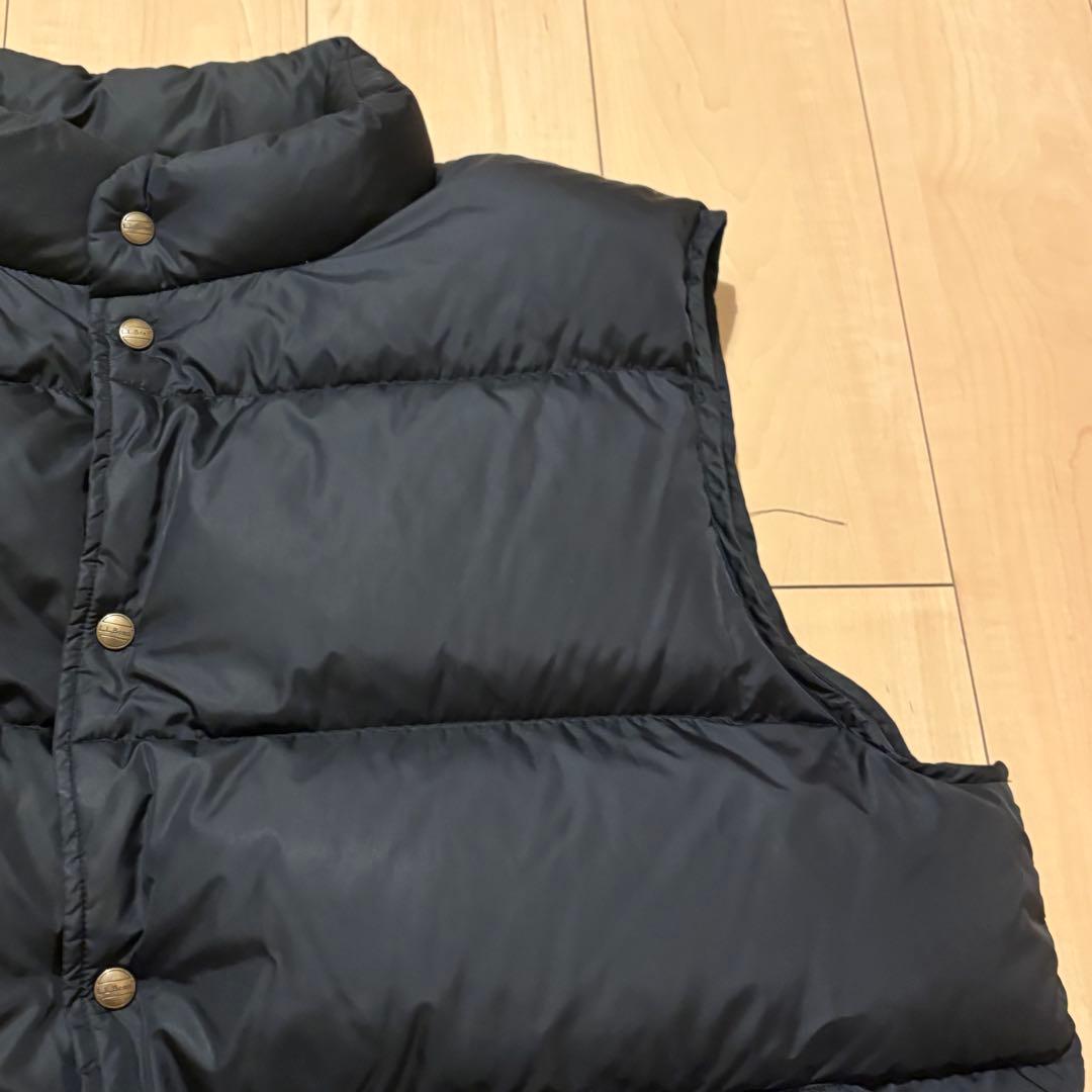 R*7様 エルエルビーン ダウンベスト 90s XXL ブラック パッカブル レ