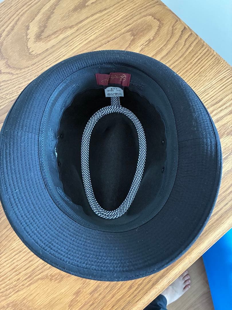 パナマハット ボルサリーノ Borsalino ハット 中折れハット 美品 帽子
