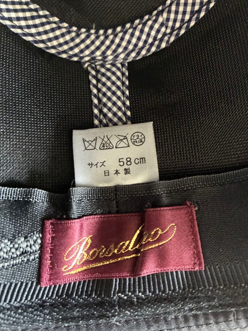 パナマハット ボルサリーノ Borsalino ハット 中折れハット 美品 帽子
