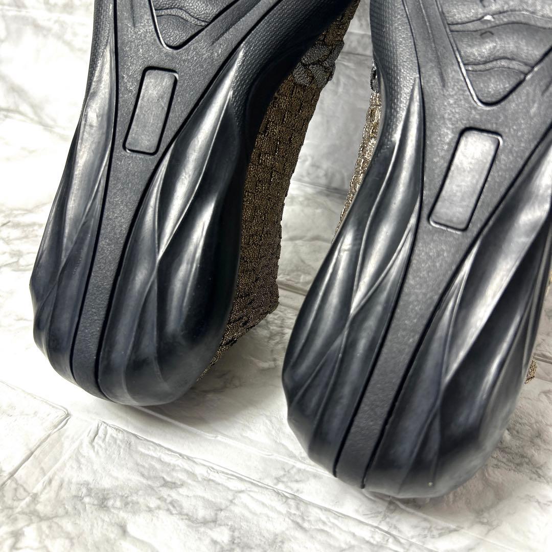 【未使用品】bernie Mev バレエフラットパンプス バケット織 ブロンズ