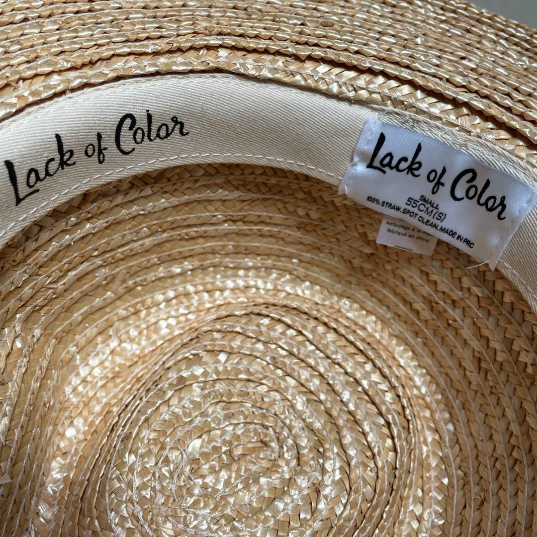 【専用】新品　Lack of Color ストローハット