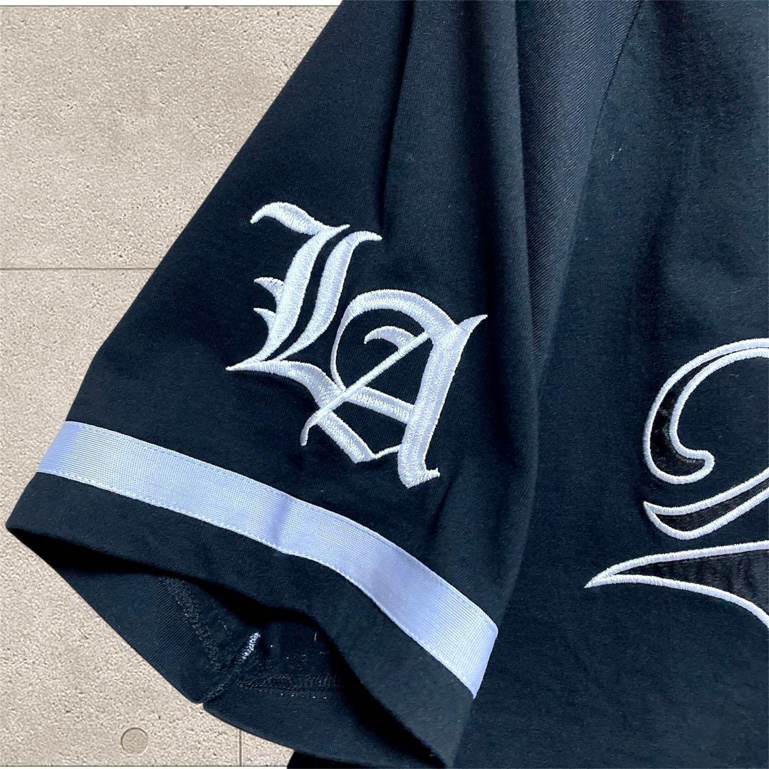 【未使用品】XLARGE BASEBALL SHIRT EMBROIDERED
